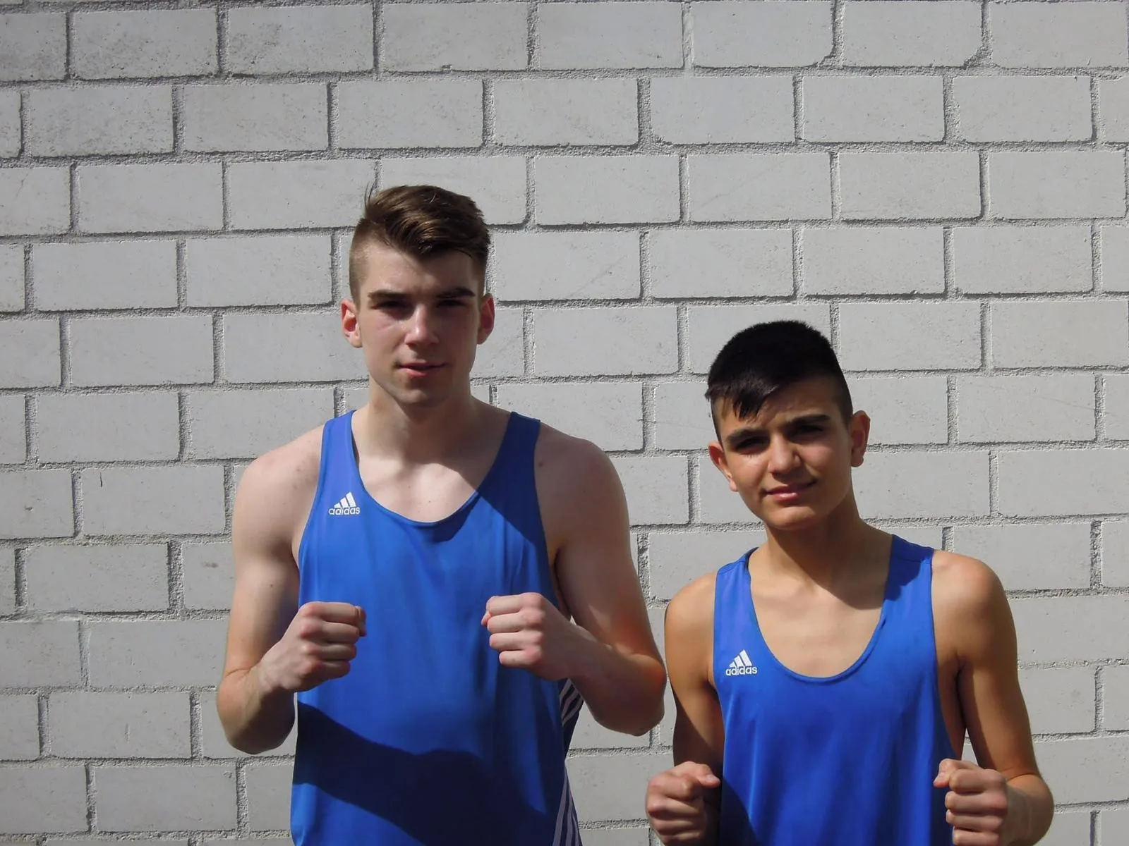 Mert Caliskan (rechts) im Wettkampftrikot 2014